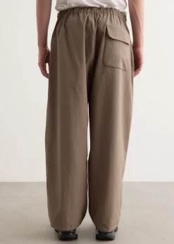 String Cuff Balloon Pants