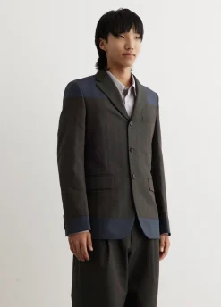 Stripe Blocked Jacket