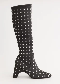 Studded Bridge Stretch Boots