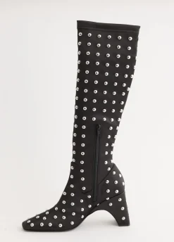 Studded Bridge Stretch Boots