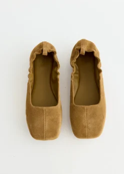 Suede Ballet Flat