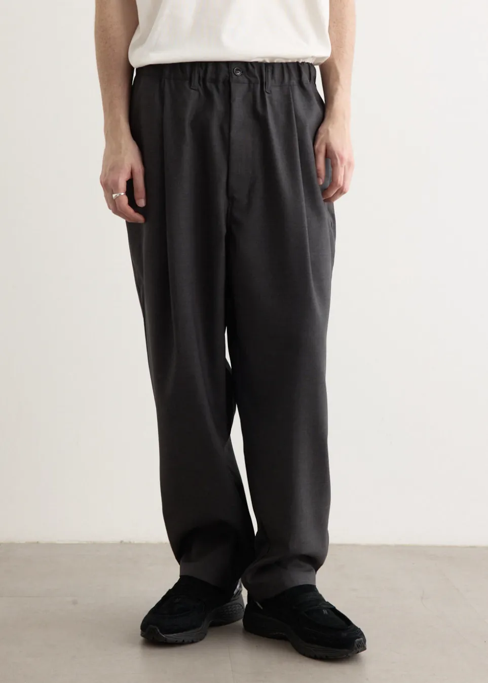 Summer Wool Wide Pants
