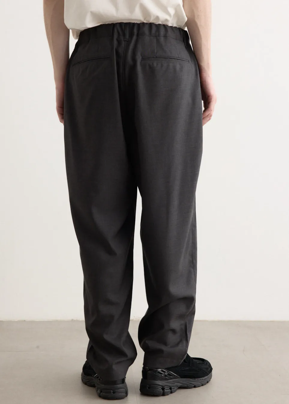 Summer Wool Wide Pants