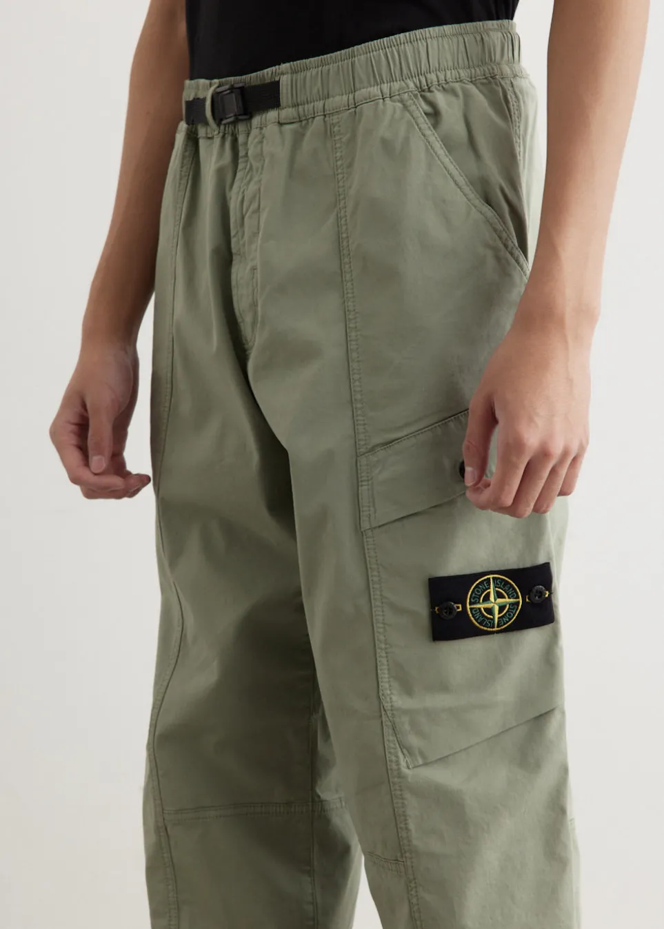 Supima Cotton Twill Cargo Pants