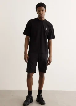 Supima Cotton Twill Stretch Cargo Shorts