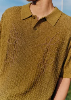 Surveillance Embroidered Polo