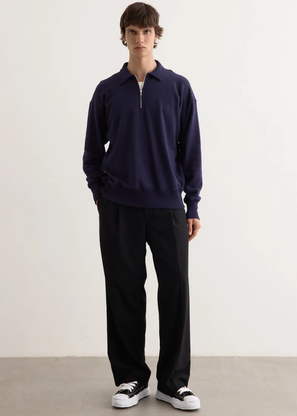 Suvin Sweat Halfzip Pullover