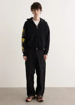 SWT Knit ZIP-UP GYM Parka (PECKISH RAINBOWY)