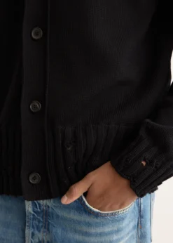 Symbol Embroidery Cardigan