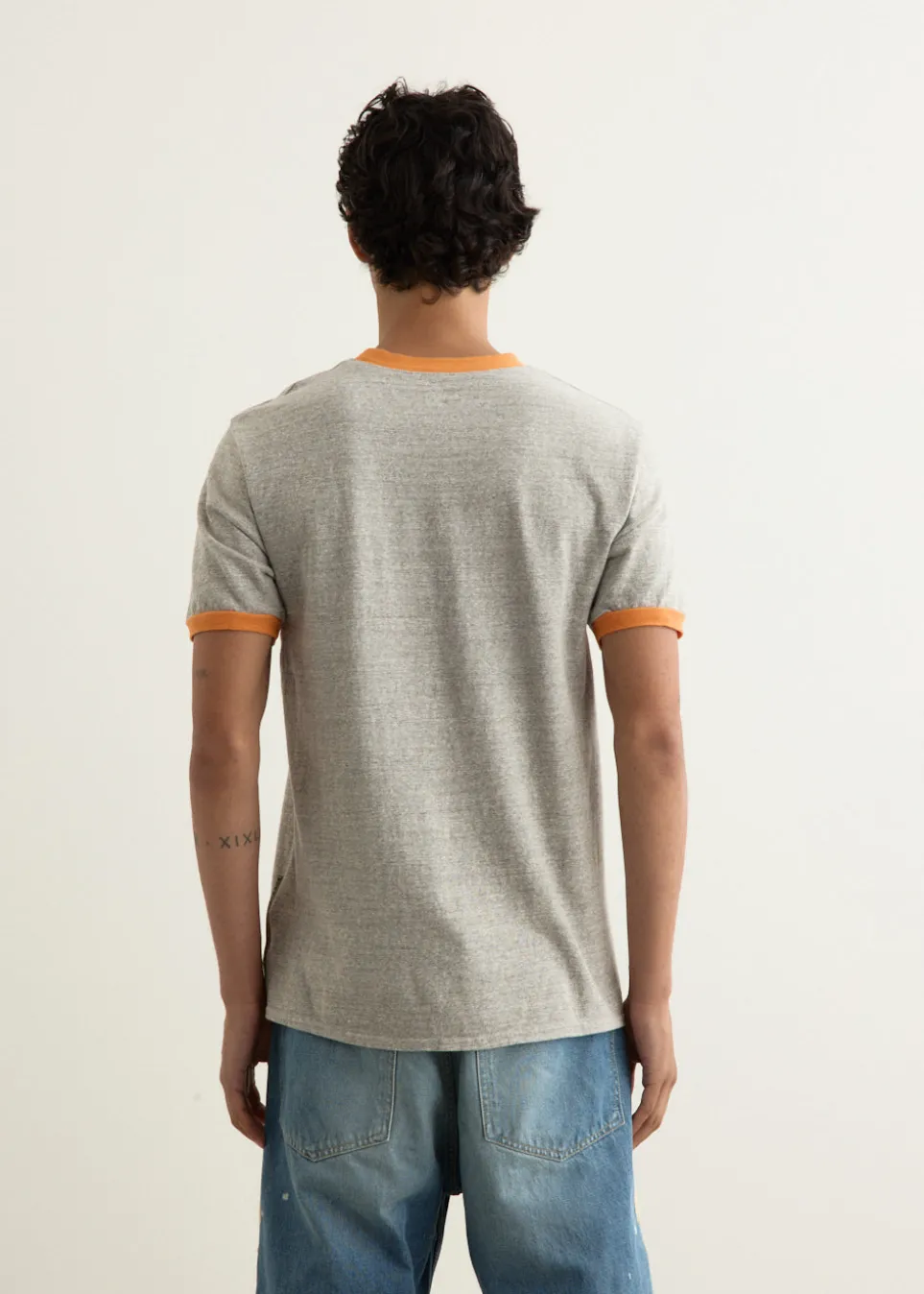 TOP Jersey RINGER T-Shirt (TOUGH PECKISH BOWY)