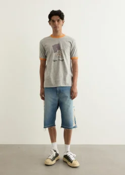 TOP Jersey RINGER T-Shirt (TOUGH PECKISH BOWY)