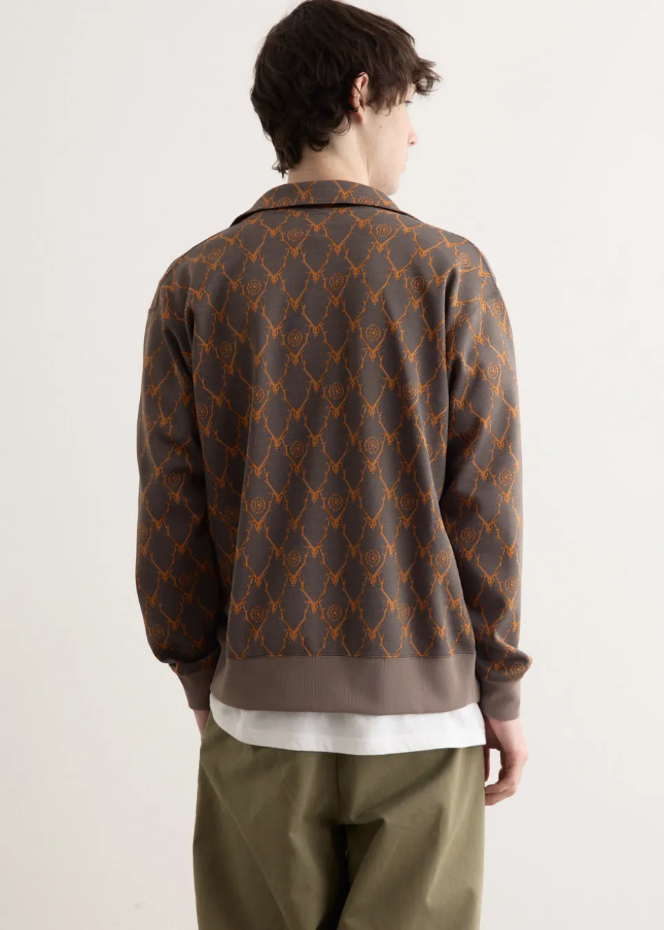 Trainer Jacket - Poly Jacquard
