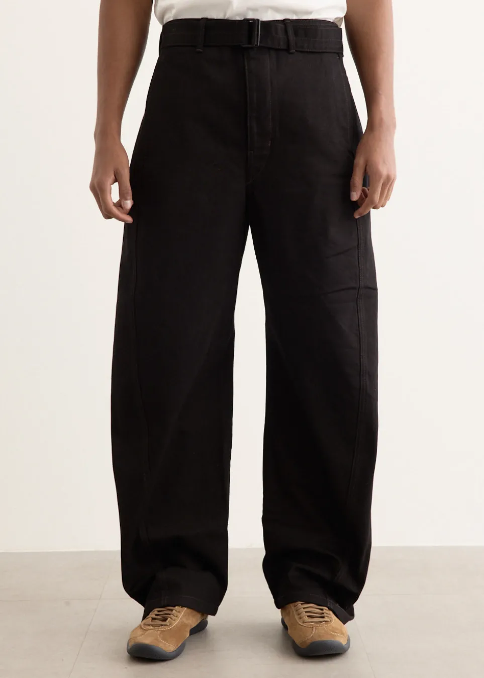 Twisted Belted Pants