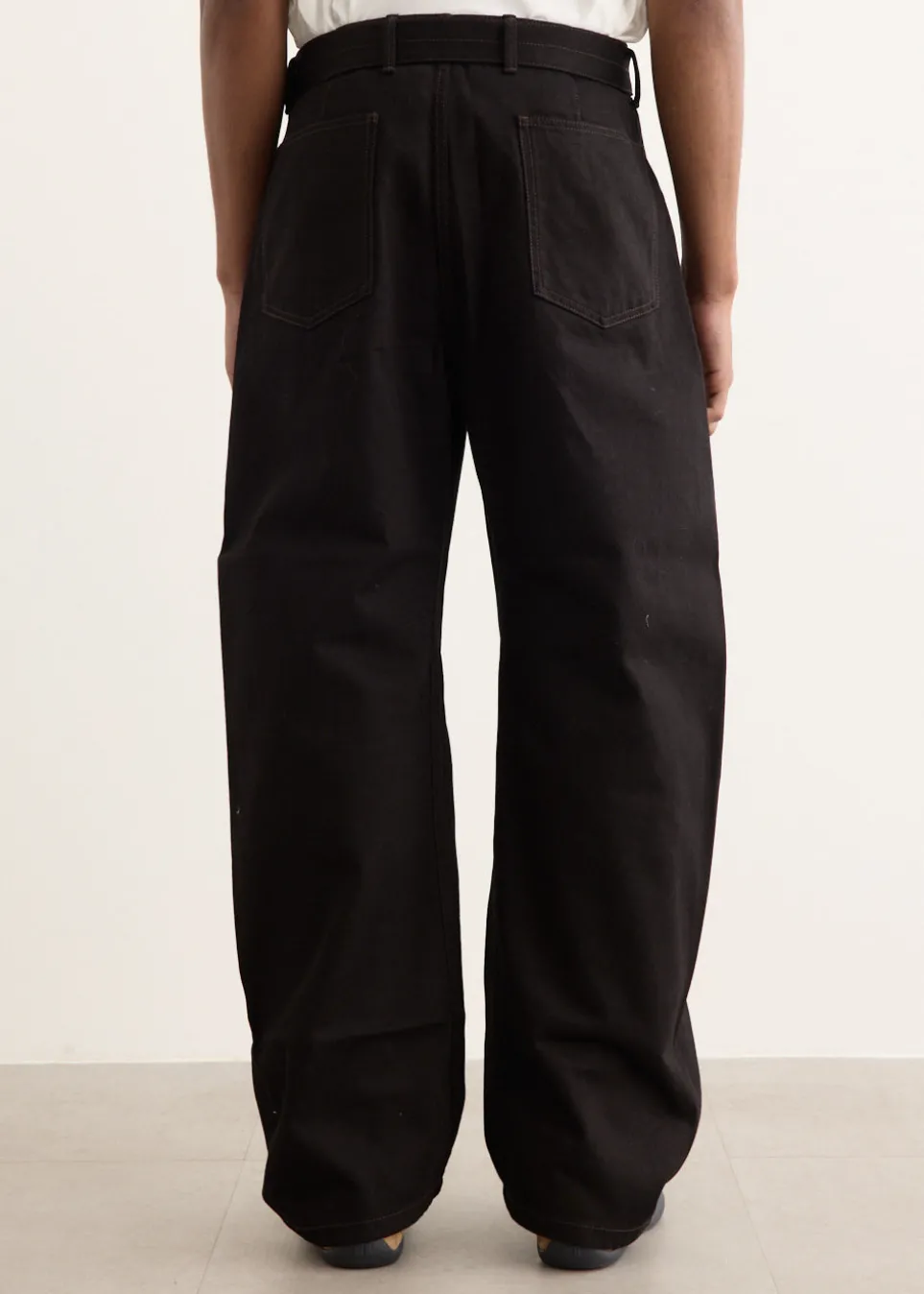 Twisted Belted Pants