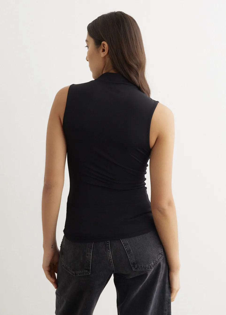 Tyne High Neck Tank Top