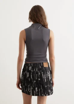 Tyne High Neck Tank Top