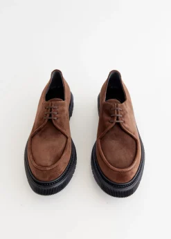 Type 124 Suede Derbies