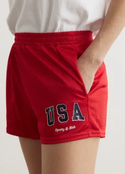 USA Mesh Disco Shorts