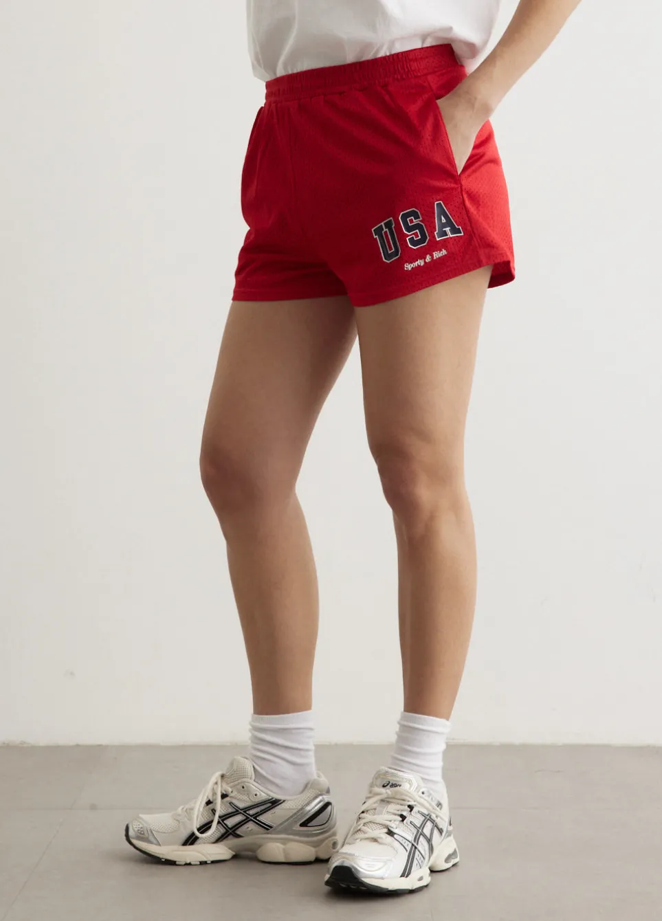 USA Mesh Disco Shorts