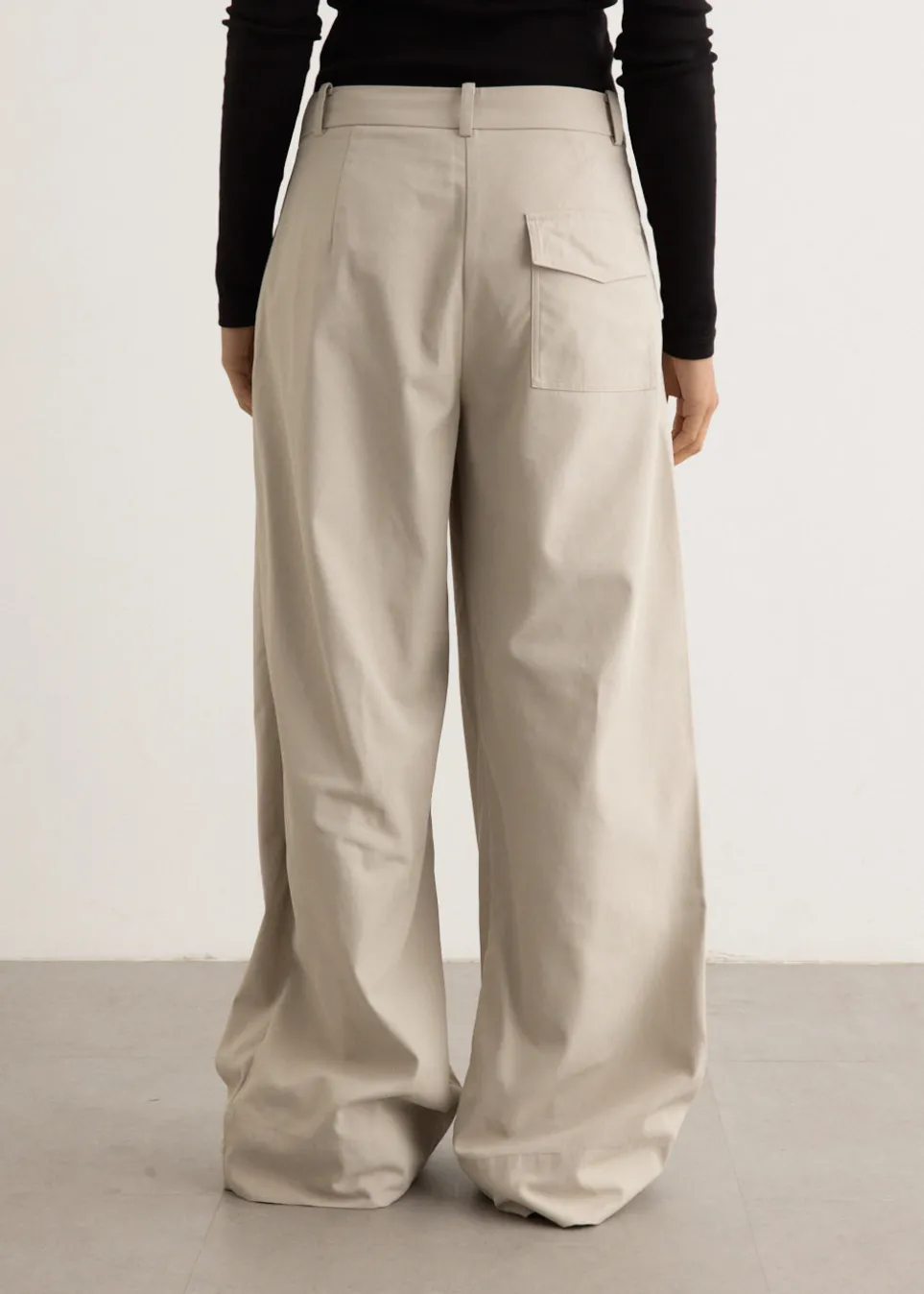 Utility Pleat Pants
