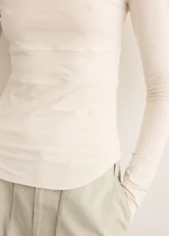 Velvet Corset Point Sleeve Top