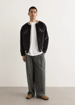 Velveteen Souvenir Jacket (Raven&Skull)