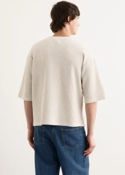 Waffle Half Sleeve T-Shirt