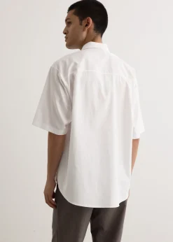 Washed Finx Twill Big Half Sleeved Shirt