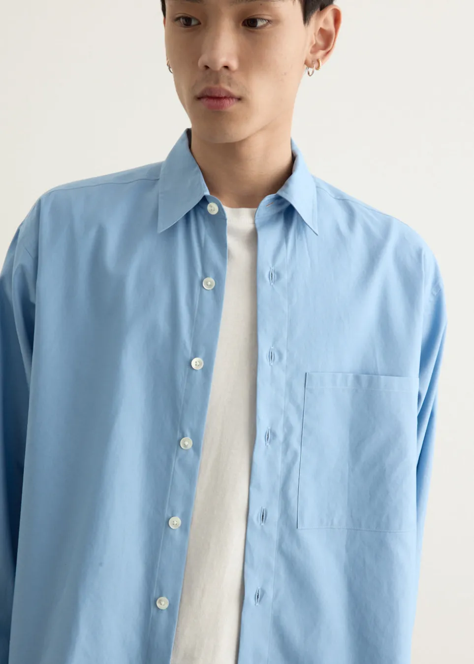 Washed Finx Twill Big Shirt
