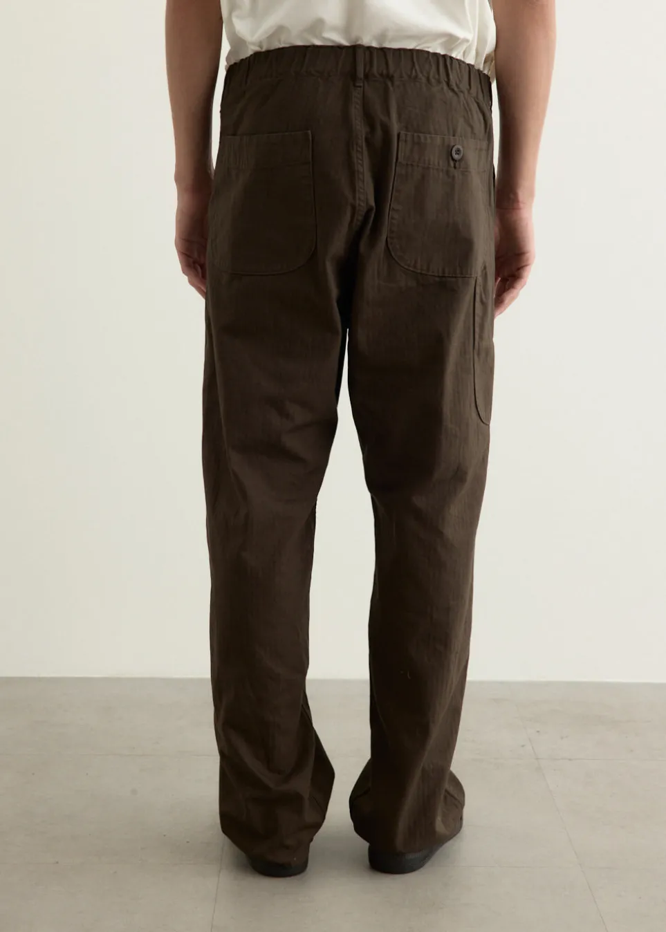 Wide Fit French Work Pants