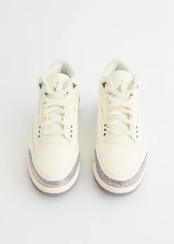Women's Air Jordan 3 Retro 'Sail Cement Grey' Sneakers