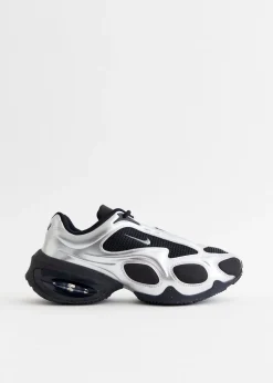 Women's Air Max Muse 'Black Metallic Silver' Sneakers
