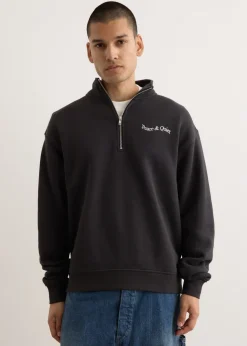 Wordmark Quarter Zip-Up