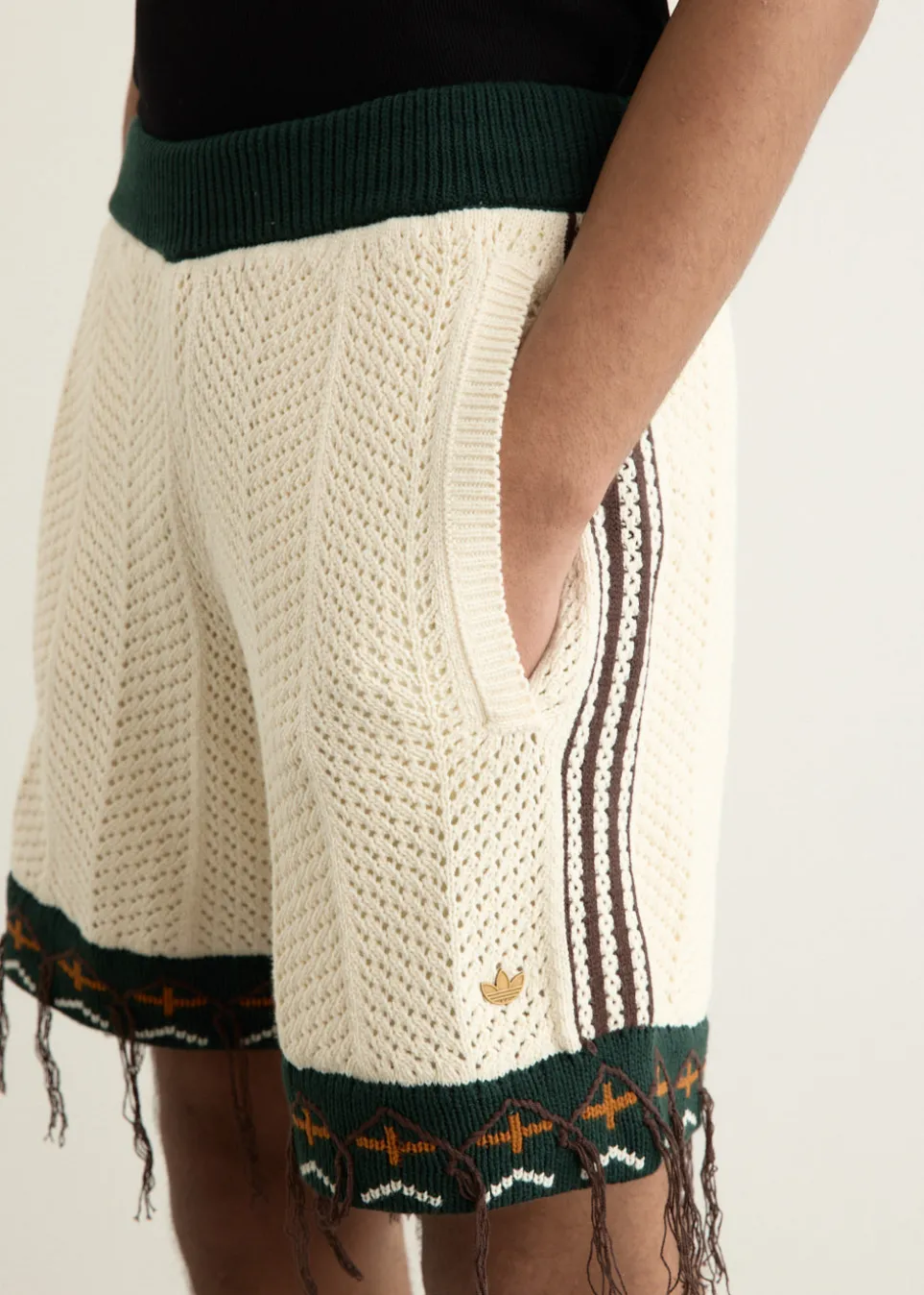 x CLOT by Edison Chen Crochet Shorts