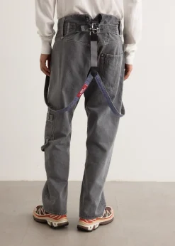 x Levis Cotton Selvedge Denim Dungaree