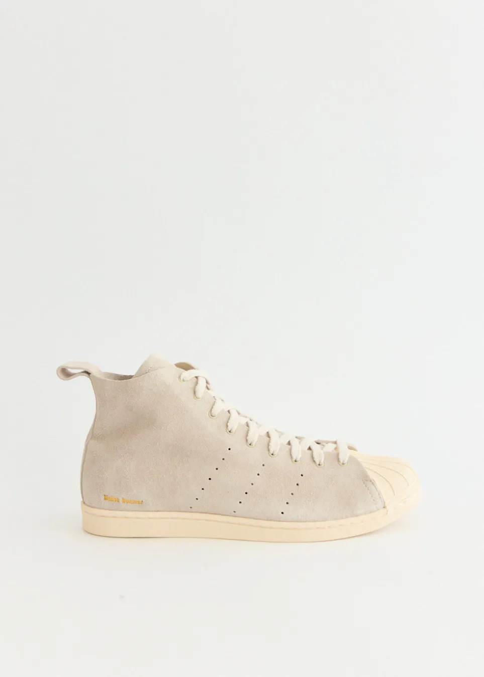 x Wales Bonner Superstar Hi 'Mist Stone' Sneakers