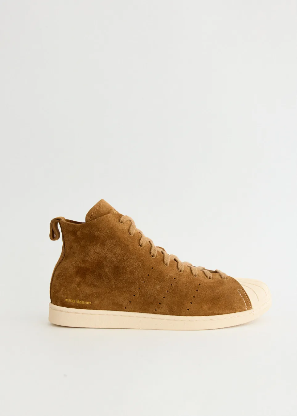 x Wales Bonner Superstar Hi 'Tan Brown' Sneakers