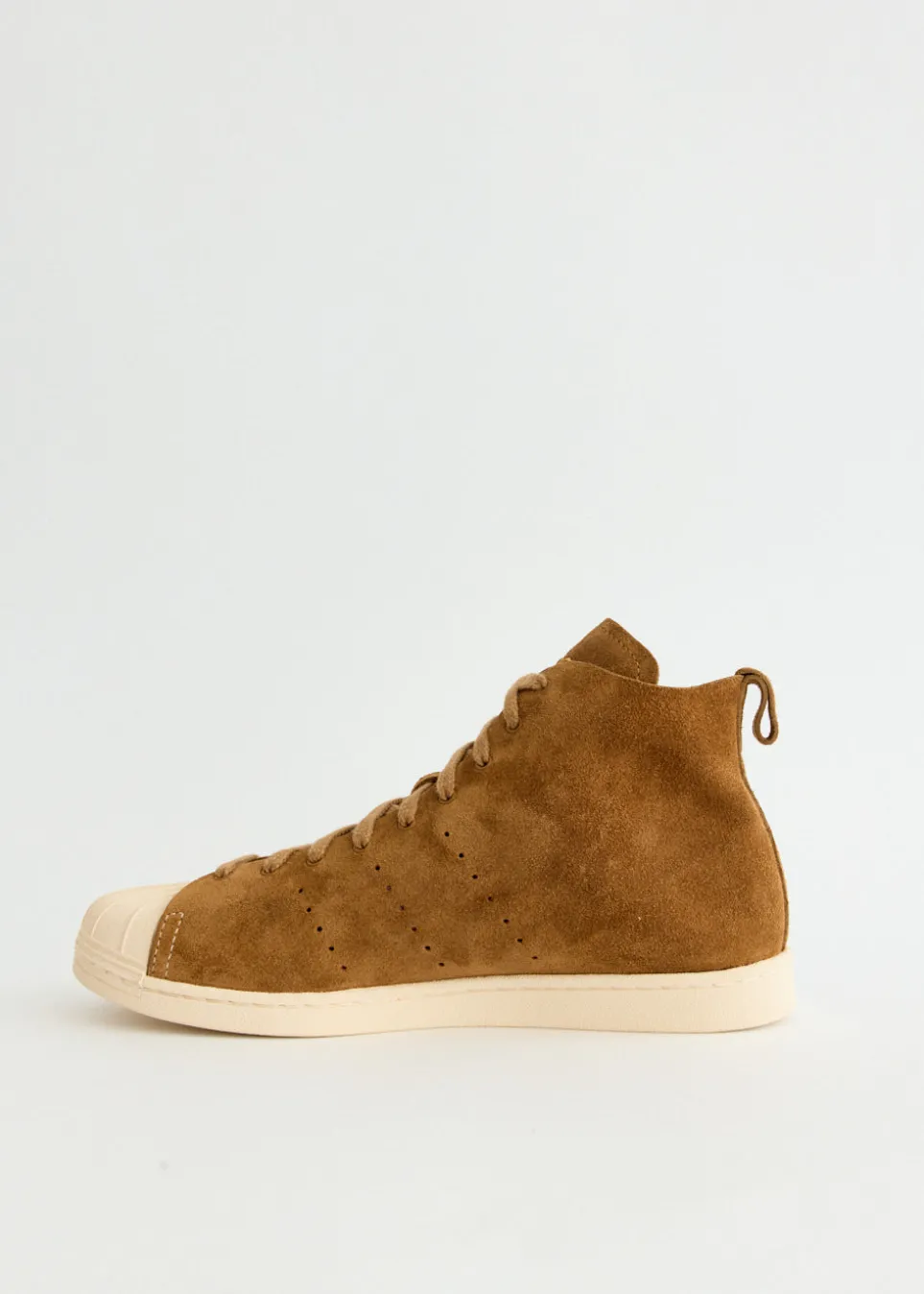 x Wales Bonner Superstar Hi 'Tan Brown' Sneakers