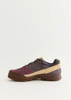 X-ALP Suede 'Plum Perfect' Sneakers
