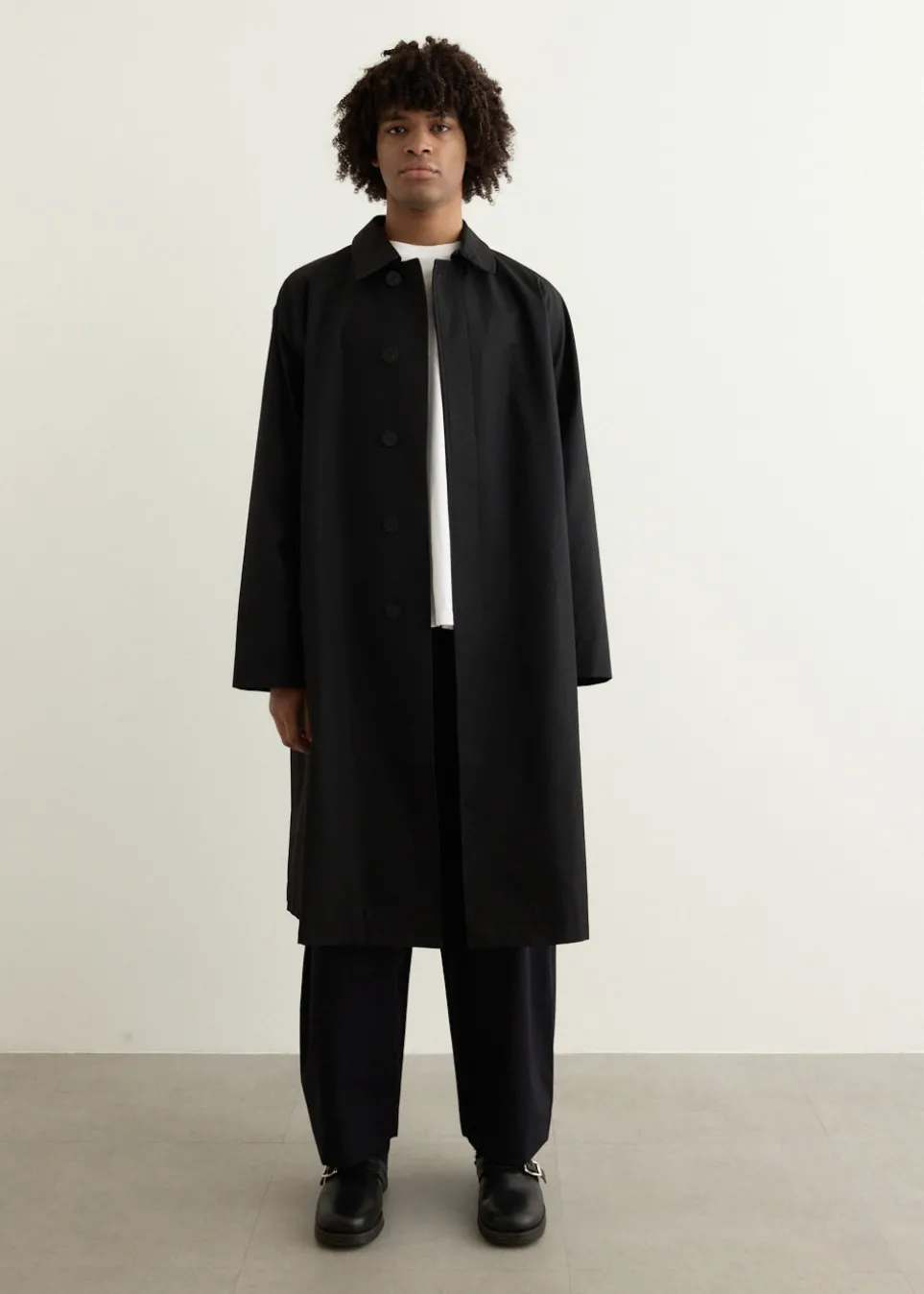 Yale Cotton Double Pleat Volume Pants