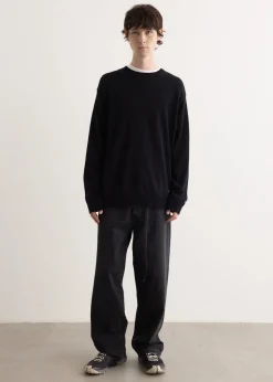 YFM Logo Round Neck Pull Over