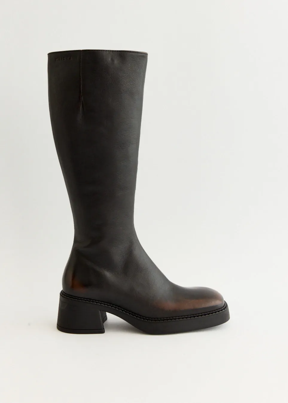 Yumi Brushed Brown Boots