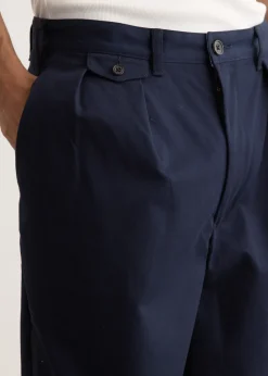 2 Pleats Twill Pants