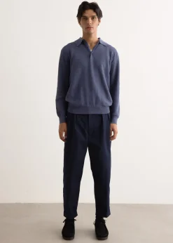 2 Pleats Twill Pants