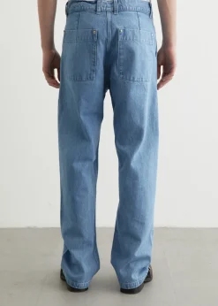 5 Pocket Denim Indigo Jeans