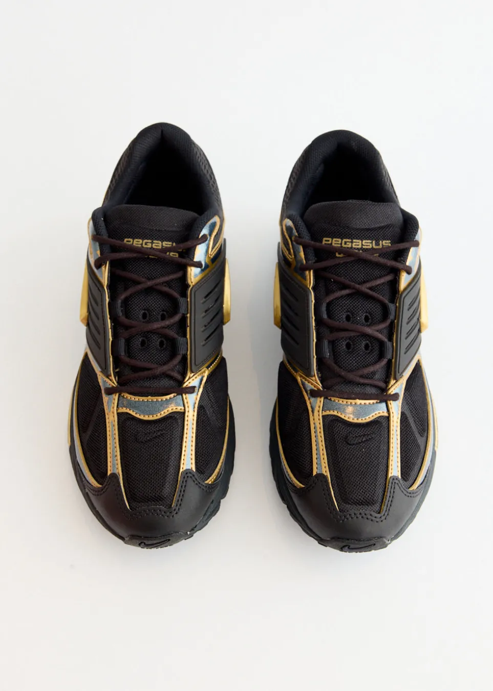 Air Pegasus Wave Premium 'Black Metallic Gold' Sneakers