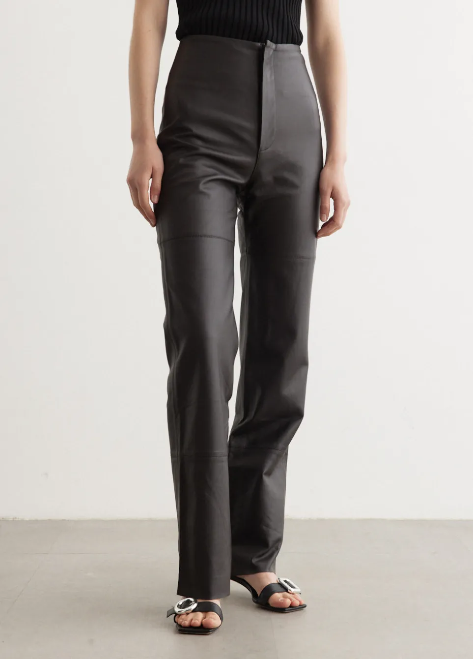 Ally Leather Trousers