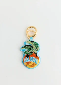 Apple Velvet Keyring