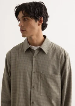 Azure Relaxed Check Shirt