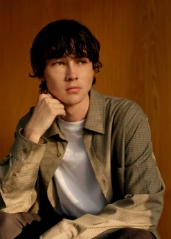 Azure Relaxed Check Shirt